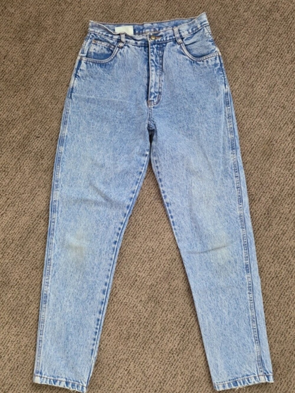 Classic High-Waist Light Blue Women’s Jeans